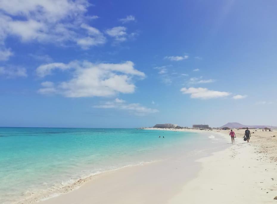 Blue Ocean Corralejo: Sunny Terrace, Pool, Wifi Leilighet Eksteriør bilde