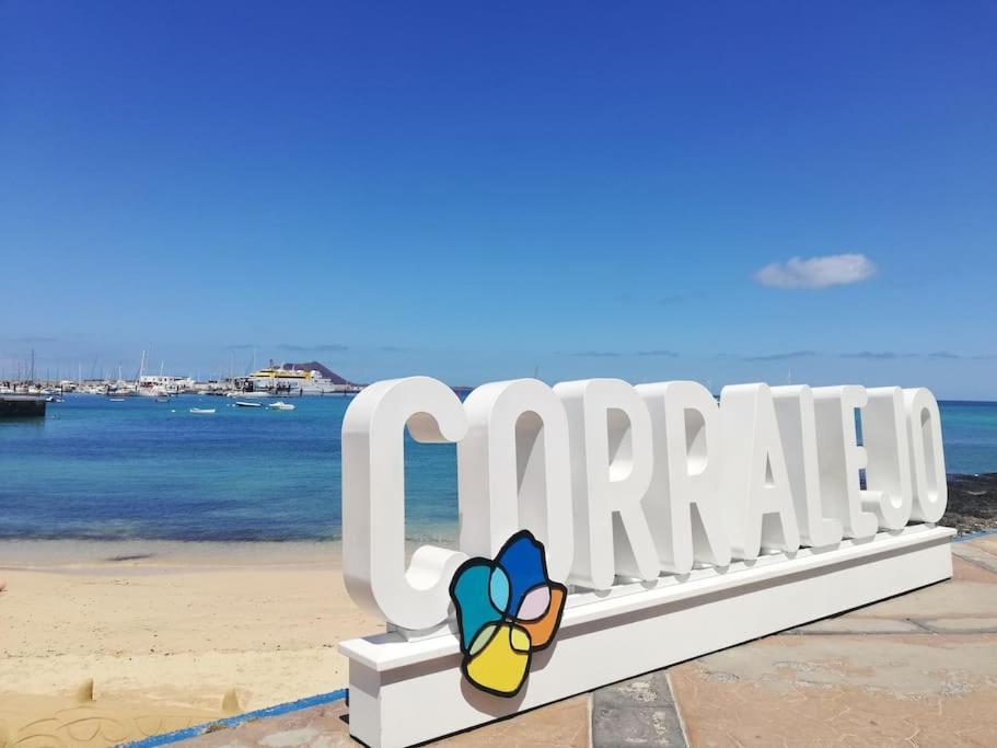 Blue Ocean Corralejo: Sunny Terrace, Pool, Wifi Leilighet Eksteriør bilde